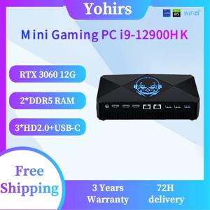 13세대 게이밍 미니 PC 인텔 코어 i9 13900HK i7 12650HX i7 13700H NVIDIA GeForce RTX 3060 12G GDDR6 DDR5 NVME 윈도우11 프로 Wifi6