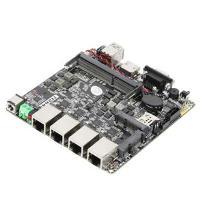 미니 PC 방화벽 M ​ 기타보드 인텔 셀러론 N2830 J1900 4x 2.5G 이더넷 HDMI VGA 2xUSB 미니 PICE SIM 슬롯 SATA mSATA 12X12CM