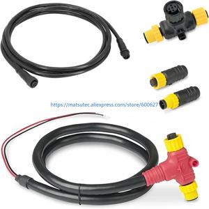 NMEA 2000 스타터 키트, 로렌스 심라드 가민 장치용 2K 네트워크 백본 케이블 드롭 케이블 싱글 티 키트 터미네이터