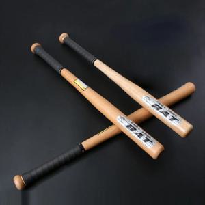 1개 54/64/74/84cm 솔리드 애쉬 우드 로커스 우드 야구 배트 가족 방어용 하드우드 야구 및 소프트볼 스포츠 장비