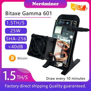 Bitaxe Gamma 601/602 1.5TH/S SHA256 비트코인 ​​채굴기 18~25W 초저전력 가정용 채굴 ASIC 암호화폐 채굴 기계