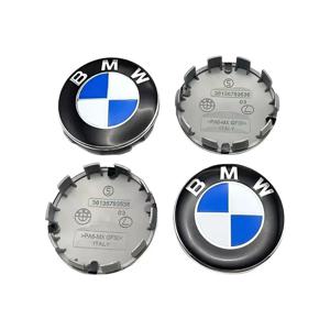 4개 56/68mm 자동차 휠 센터 허브 캡 BMW 미니 로고 E46 E36 E34 F10 E90 F30 E60 F30 E53 E30 E92 E87 X1 X2 X3 X4 액세서리