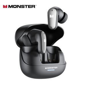 몬스터 MQT52 무선 헤드폰 블루투스 5.4 HIFI 스테레오 이어폰 통화 소음 제거 음악 게임용 헤드셋 (마이크 포함)