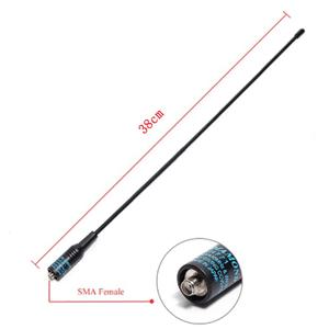 새로운 NA-771 SMA 여성용 SMA-F 듀얼 광대역 유연 안테나 VHF/UHF 144/430MHz 양방향 라디오 BAOFENG UV-5R BF-888S UV-82 등