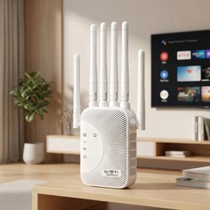 듀얼 밴드 와이파이 증폭기 AC1200/AC300 2.4G/5G 리피터 네트워크 확장기 범위 확장 무선 공유기 신호 증폭기