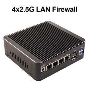 EIP N150/N100 미니 PC 팬리스 저전력 소비 완제품 DDR4 메모리 4개 네트워크 카드 2.5G 크레이피쉬 미니 오픈클로우 PC