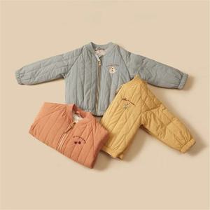 1-6Y 아동 의류 봄 두꺼운 다운 코튼 소녀 자켓 아기 어린이 따뜻한 코트 유아 어린이 아웃웨어 아동 의류 겨울