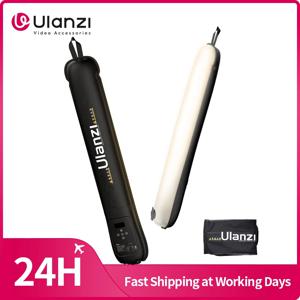 Ulanzi UA12/UA20 휴대용 에어 튜브 라이트 12W 바이 컬러 필 라이트 2700K-6500K 야외 실내 사진 용 자기 필 라이트