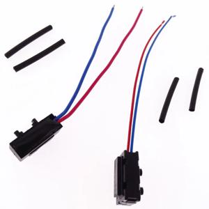 2pcs 3BD 998 786 3BD 998785   자동차 도어 잠금 마이크로 스위치 VW PASST B5 BORA POLO GOLF 4 MK4 Polo Audi A6 C5 용 드라이브 링크