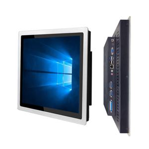 10, 12, 15인치 내장형 산업용 컴퓨터 올인원 패널 PC, 정전식 터치 스크린, 코어 i3-7100U, Wi-Fi, 윈도우10 프로 지원