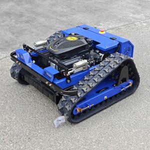 맞춤형 500mm 절삭폭 RC 잔디깎이 경사면 등반 크롤러 잔디깎이 정원 잔디 절단기 원격 조종 잔디깎이