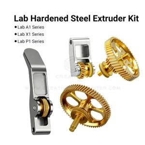Labx1 P1P P1S 업그레이드 올 메탈 압출기 기어 CNC 나노 코팅 압출 헤드 기어 키트 (Lab A1 A1 Mini P1P 3D 프린터용)