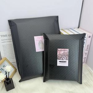 10Pcs 블랙 버블 자체 접착식 익스프레스 포장 가방 봉투 폼 가방 두꺼운 포장 가방 공동 압출 필름 버블 가방