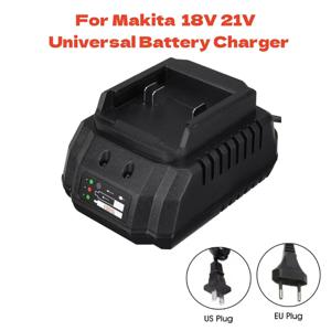 Makita 모델 18V 21V 리튬 이온 BL1415 BL1420 BL1815 BL1830 BL1860 드릴 전동 공구 배터리 충전기 용 범용 배터리 충전기