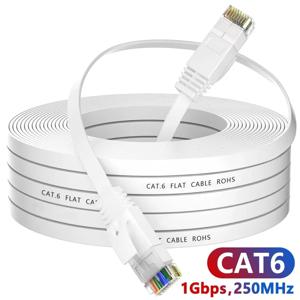 Cat 6 이더넷 케이블 LAN 네트워크 코드, 인터넷, 네트워크 케이블 - Cat6 네트워크 표준 기가비트 고속 네트워크 케이블을 지원합니다.