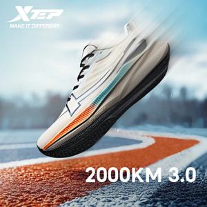 Xtep 남성용 운동화 2000km 3.0 2025 봄 경량 쿠션 내마모성 트레이닝 조깅 스니커즈 875119110032