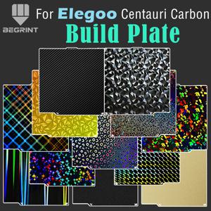 Elegoo Centauri 카본 플레이트용 260x271 빌드 플레이트, Centauri 카본 3D 프린터 히트베드 빌드 플레이트용 부드러운 PEF 시트 PEO PET