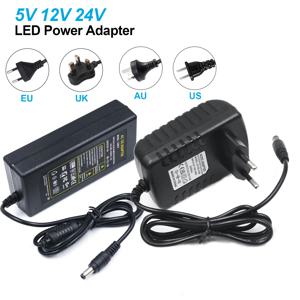 AC 100-240V를 DC 5V 12V 24V로 변환하는 1A 2A 3A 4A 5A 6A 10A 전원 어댑터 조명 변압기 LED 스트립 라이트 CCTV용