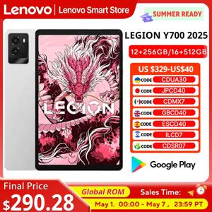 레노버 LEGION Y700 2025 게이밍 태블릿 글로벌롬 8.8인치 2K 디스플레이 스냅드래곤 8 Gen 3 안드로이드 6550mAh 패드 PC