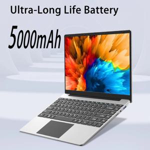14인치 노트북 컴퓨터 인텔 셀러론 J4105 노트북 컴퓨터 윈도우 11 12GB DDR4 256GB SSD 1920*1080P 미니 게이밍 노트북