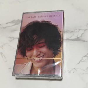 Fujii Kaze LOVE ALL SERVE ALL 브랜드 새 상품 미개봉 음악 카세트 가사 책자 포함 일본어 노래 수집가판