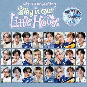 8개/세트 아이돌 SKZOO 스트레이 키즈 새 시리즈 STAY In Our Little House 로모 카드 엽서 펠릭스 현진 지성 우진 팬 선물