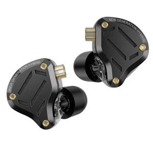 KZ ZS10 Pro 2 메탈 헤드셋 고음질 인이어 베이스 이어버드 4단계 조절 스위치 스포츠 모니터 헤드셋 소음 감소