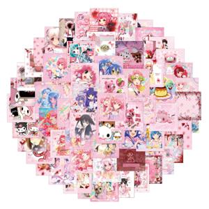 80개 만화 귀여운 Cutecore 핸드 계정 장식 DIY 편지지 모바일 노트북 스티커
