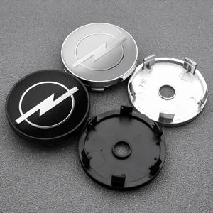 오펠 아스트라 그랜드랜드 코르사 모카 프론테라 인시그니아 자피라용 4개 56mm 60mm 자동차 휠 센터 허브 캡 림 커버 스티커 액세서리