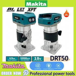 마키타 엣지 트리머 DRT50 18V LXT 무선 트리머, 브러시리스 모터, 전문가용 충전식 슬롯팅 및 밀링 도구
