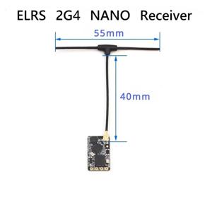 ELRS 2.4GHz 나노 수신기 ExpressLRS BETAFPV 2400 RX W T 타입 안테나 지원 Wifi 업그레이드 FPV RC 드론용