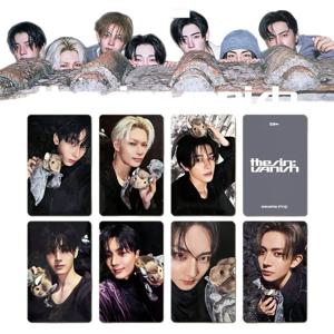 SKZ 엔하이픈 더 신 바니쉬 랜덤 포토카드 공식 특별 혜택 로모 카드 그룹 굿즈 팬 컬렉션 및 선물용