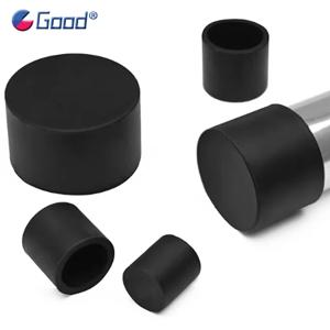 3mm-56.5mm 검정색 실리콘 고무 원형 캡 파이프 튜브 가구 패드 먼지 밀봉 블랭킹 엔드 스토퍼