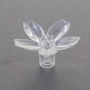 LED 화환 액세서리 100PCS 부드러운 실리콘 체리 꽃 장식 LED 문자열 조명 휴일 조명 크리스마스 휴일 장식