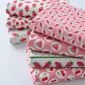 원단 코튼 수제 DIY 의류, 애완 동물 인스 목가적인 드레싱 아기 코튼 핑크 딸기 텔라 알고돈 식탁보