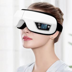 6D 스마트 블루투스 음악 눈 마사지 기계 진동 에어백 압축 눈 관리 악기 눈 마사지 안경 눈 긴장 피로 주머니