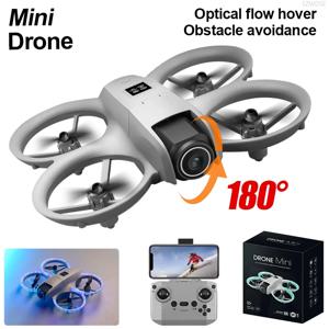 T3/GT3 듀얼 카메라 68g 미니 6k/8k 드론 장애물 회피 FPV LED 라이트 포함 GT3 옵티컬 플로우 전기 카메라 360 플립 드론