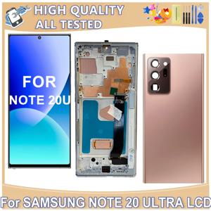 삼성 갤럭시 노트 20 울트라 LCD 디스플레이 터치 스크린 디지타이저 교체용 TFT, 삼성 N986B/DS N986U LCD용 프레임 포함