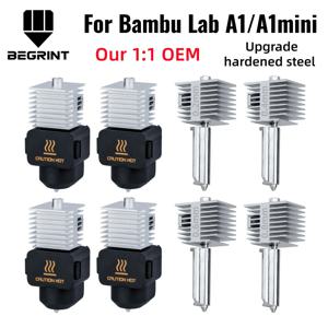 Bambu Lab A1/A1MINI용 노즐 강화강철 일체형 A1 핫엔드 키트 고정밀 A1 노즐 정품과 동일한 고품질
