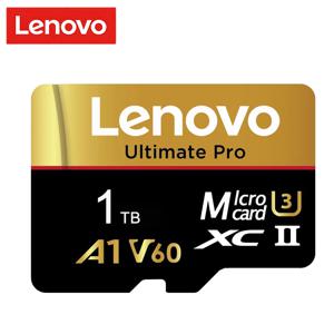 레노버 마이크로 SD 카드 1TB 고속 TF 플래시 메모리 카드 128GB 256GB 512GB 1TB U3 V60 4K 풀 HD 고프로 액션 카메라용