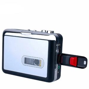 휴대용 카세트 플레이어 레코더 독립형 오디오 음악 레코더 카세트 테이프-MP3 변환기 USB 플래시 드라이브에 저장