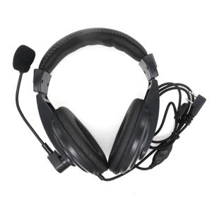 BaoFeng UV5R UV-82 BF-888S VOX 마이크 이어피스 PTT 워키토키 헤드셋, 켄우드 라디오 KDC1 용 노이즈 캔슬링 이어폰