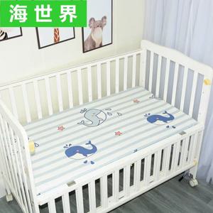 120*60cm / 130*70cm 아기 침대 시트 100% 면 유아용 침대 장착 시트 부드러운 아기 침대 매트리스 커버 보호대