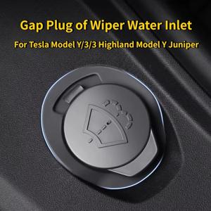 Tesla Model Y/3/3 +/Y Juniper 2025 용 와이퍼 물 흡입구의 갭 플러그 갭 플러그 액체 침입 방지 노화 방지 자동차 액세서리