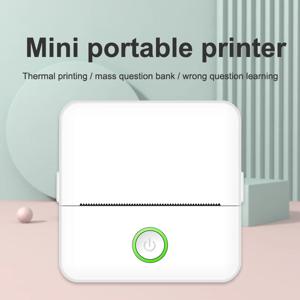 X6 미니 HD 휴대용 라벨 열전사 프린터 내구성 블루투스 프린터 학생 오류 제목 참고 잘못된 포켓 무 잉크 인쇄