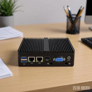 메탈 케이스 미니 PC 인텔 N2840 데스크탑 컴퓨터 Pfsense DDR3L Msata SSD 2Lan 2COM VGA HD 디스플레이