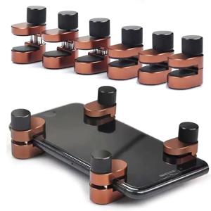 4PCS 유니버설 휴대 전화 Lcd 화면 수정 클램프 아이폰 곡선 화면 수리 고정 장치에 대 한 알루미늄 합금 고정 클립