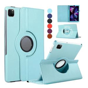 360 회전 iPad 케이스 Air Pro 2024 MINI 3 4 5 6 7 8 9 10 세대 10.9 10.2 11 12.9 13 인치 가죽 스탠드 태블릿 커버