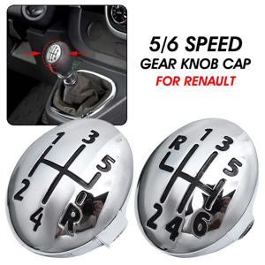 Renault Clio Twingo Scenic Megane II 1996-2011 기어 시프트 노브 용 5/6 스피드 카 기어 노브 캡 커버 시프트 레버 헤드 커버