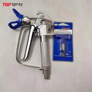 Topspray3600PSI 고압 에어리스 페인트 스프레이건, 와그너 분무기용, 517 팁 깍지 가드 포함
